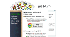 Desktop Screenshot of jasse.ch